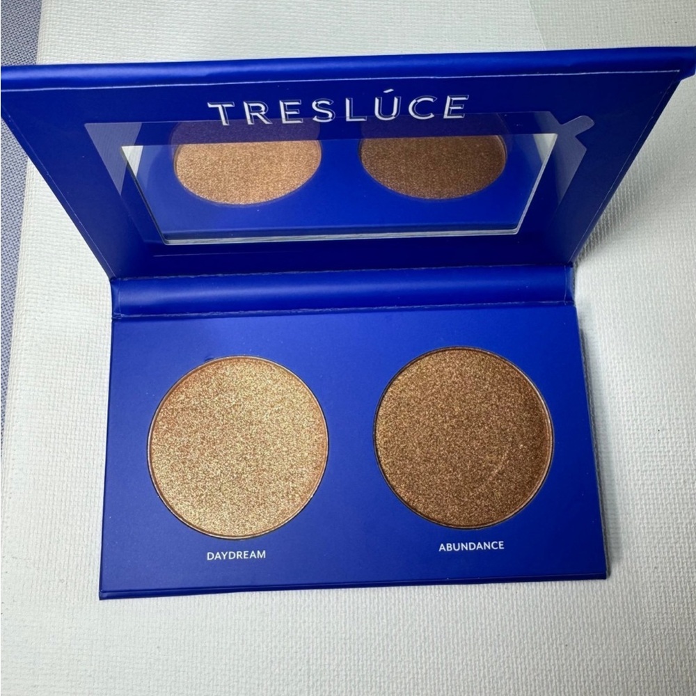 Highlighter duo, TRESLUCE BEAUTY Lucete Shimmer Highlighter Duo Daydream & Abund